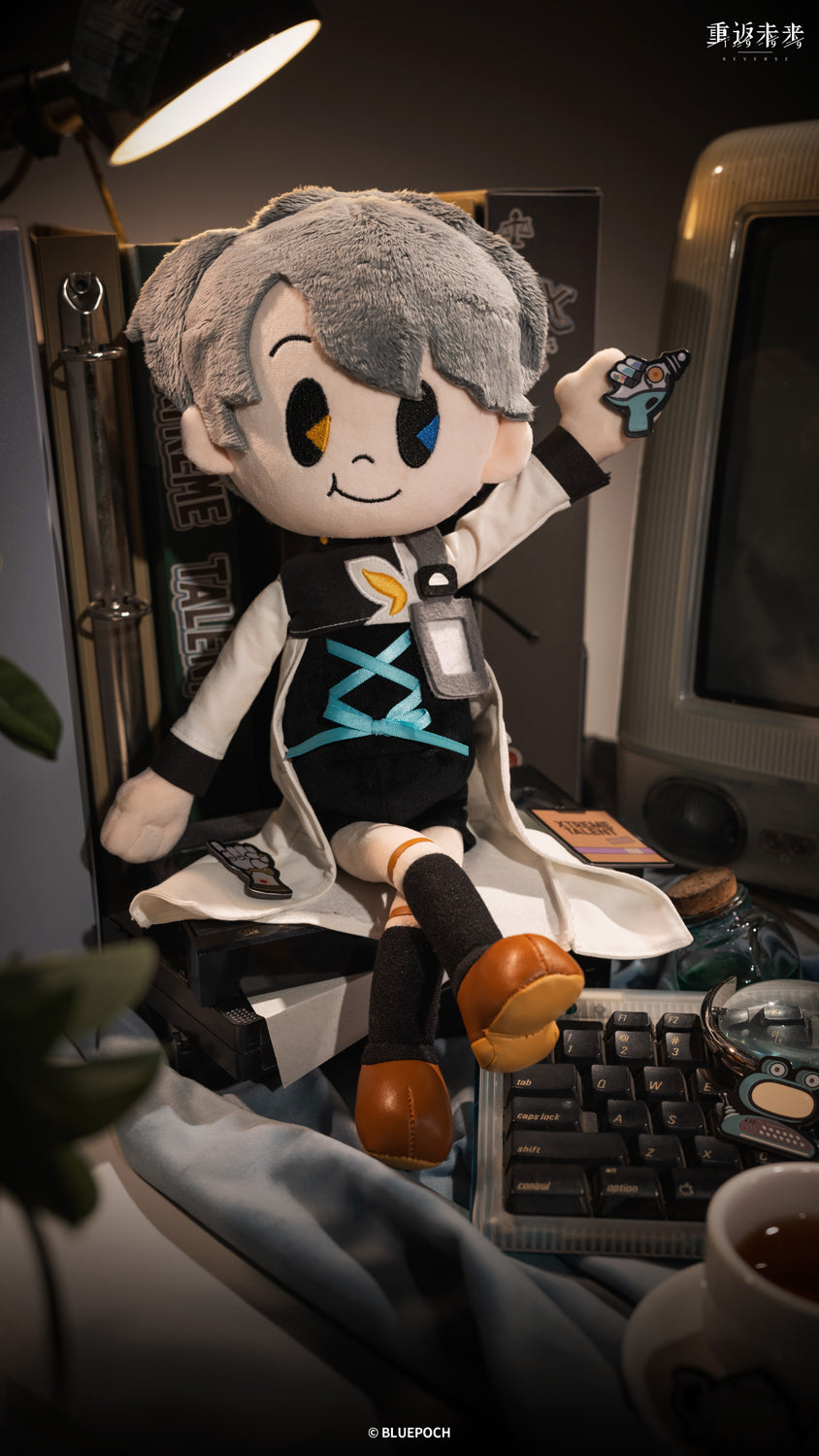 Reverse 1999 Official The Unpredictable Inventor Xtreme Talent X Action Plushie Doll