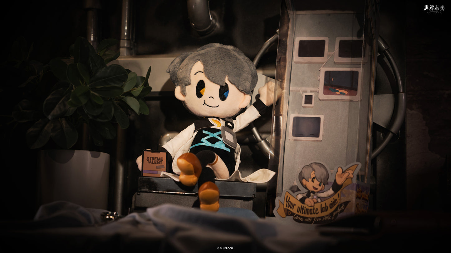 Reverse 1999 Official The Unpredictable Inventor Xtreme Talent X Action Plushie Doll