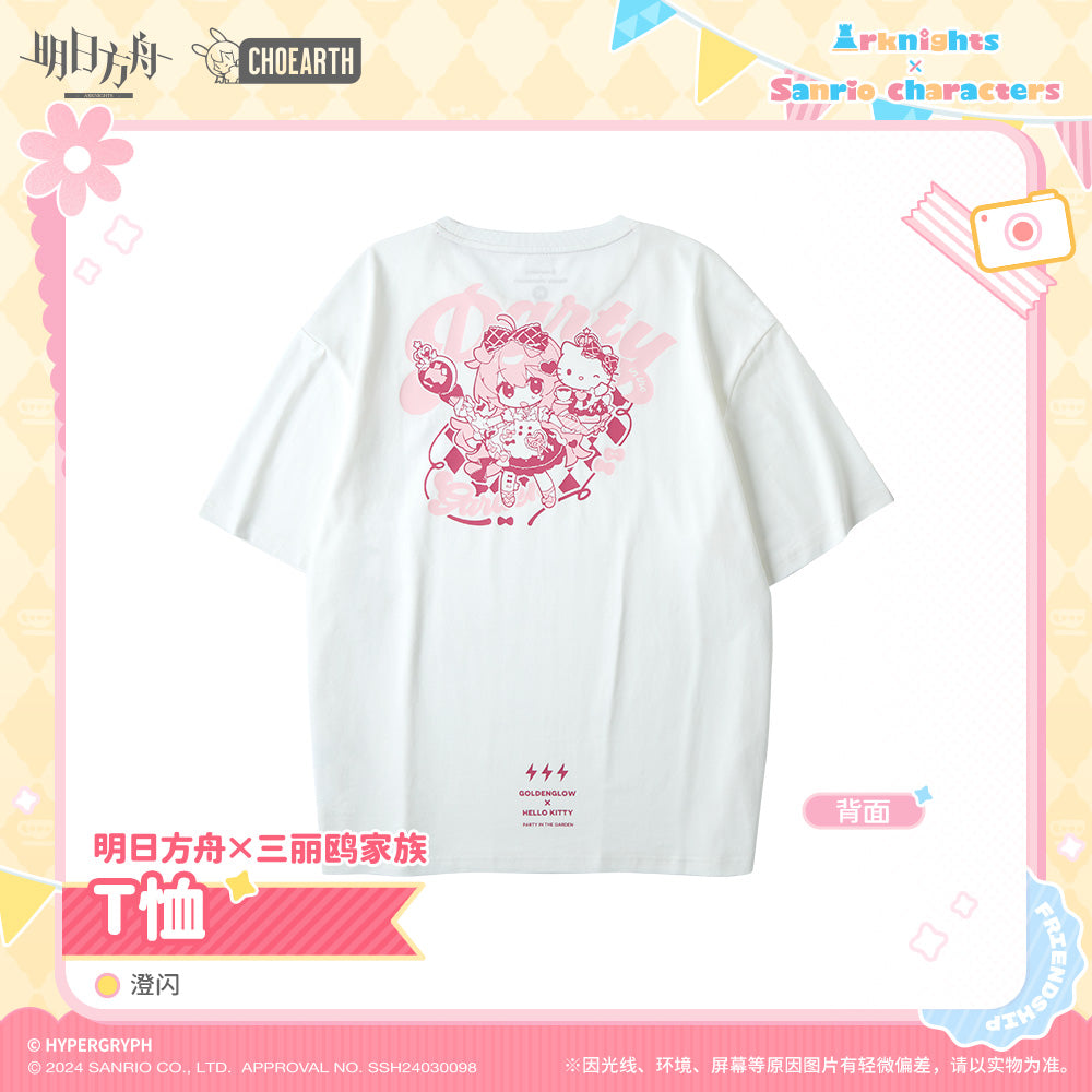 Arknights × Sanrio Collab Official T Shirt - Golden Glow