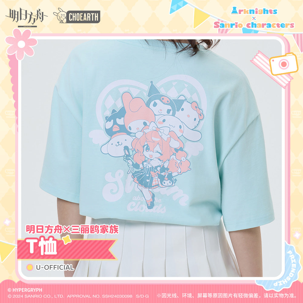 Arknights × Sanrio Collab Official T Shirt - U-Official