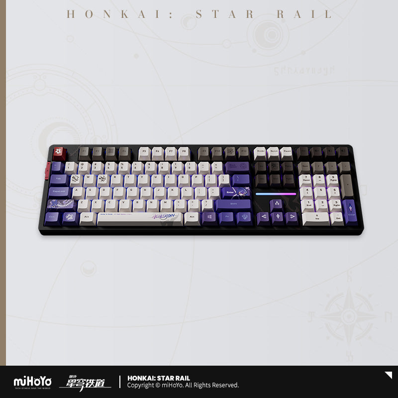 Honkai: Star Rail Official Acheron Backlit Mechanical Keyboard