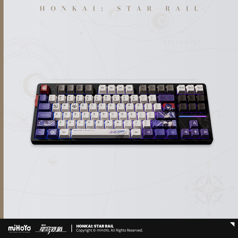 Honkai: Star Rail Official Acheron Backlit Mechanical Keyboard