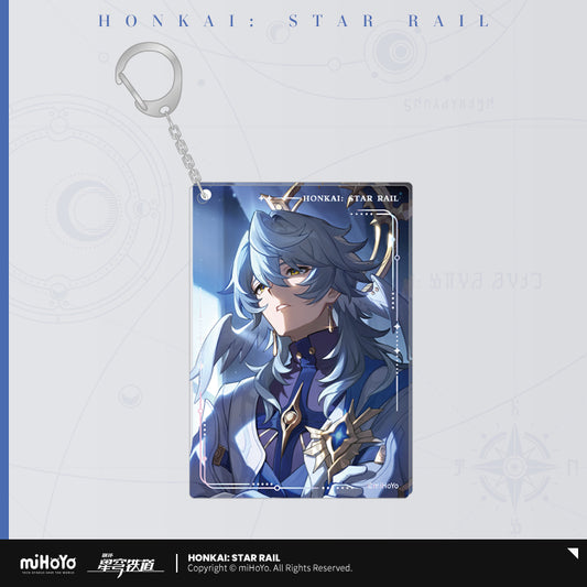 Honkai: Star Rail Official Light Cone Acrylic Pendant Keychain - Sunday