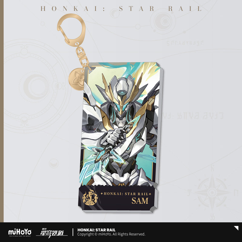 Honkai: Star Rail Official Character Acrylic Pendant Keychain - Sam