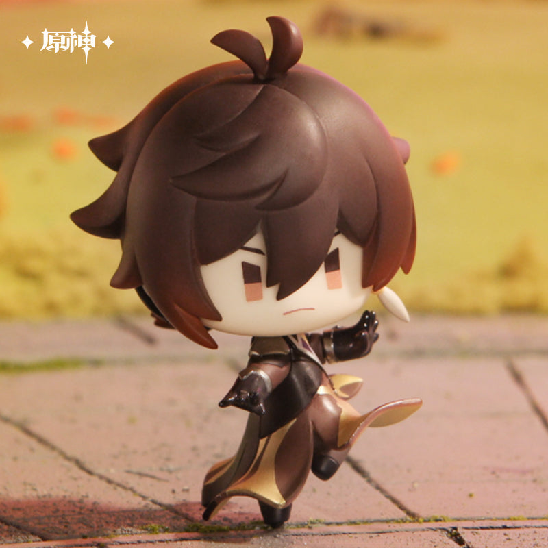 [Genshin Official] Liyue Character Battlefield Hero Collectible Figurines - Pick Your Favorite!