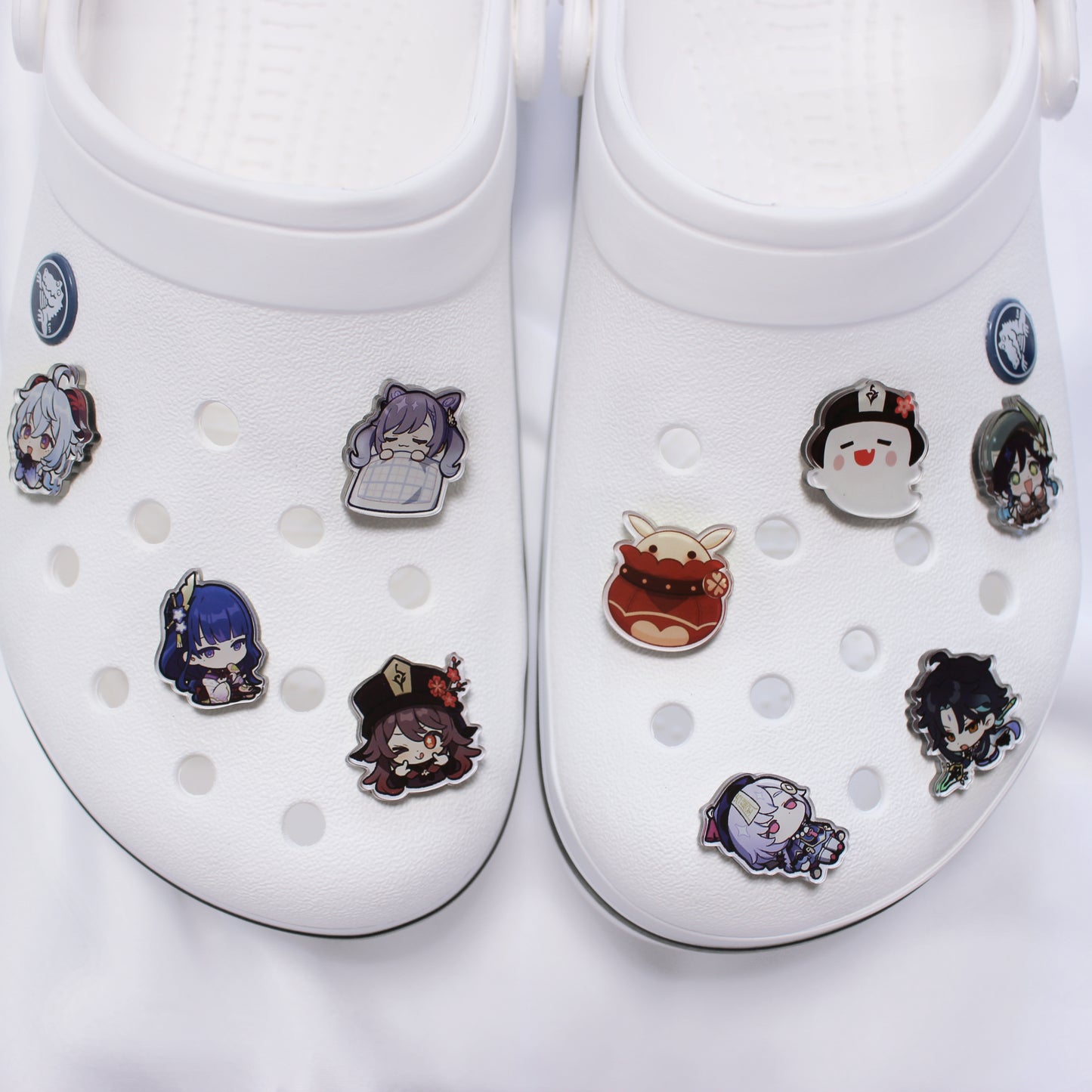 Genshin Acrylic Crocs Charms Jibbitz