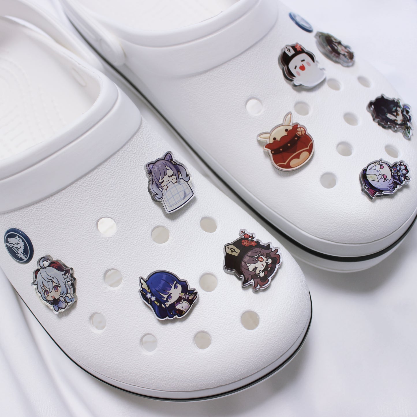 Genshin Acrylic Crocs Charms Jibbitz