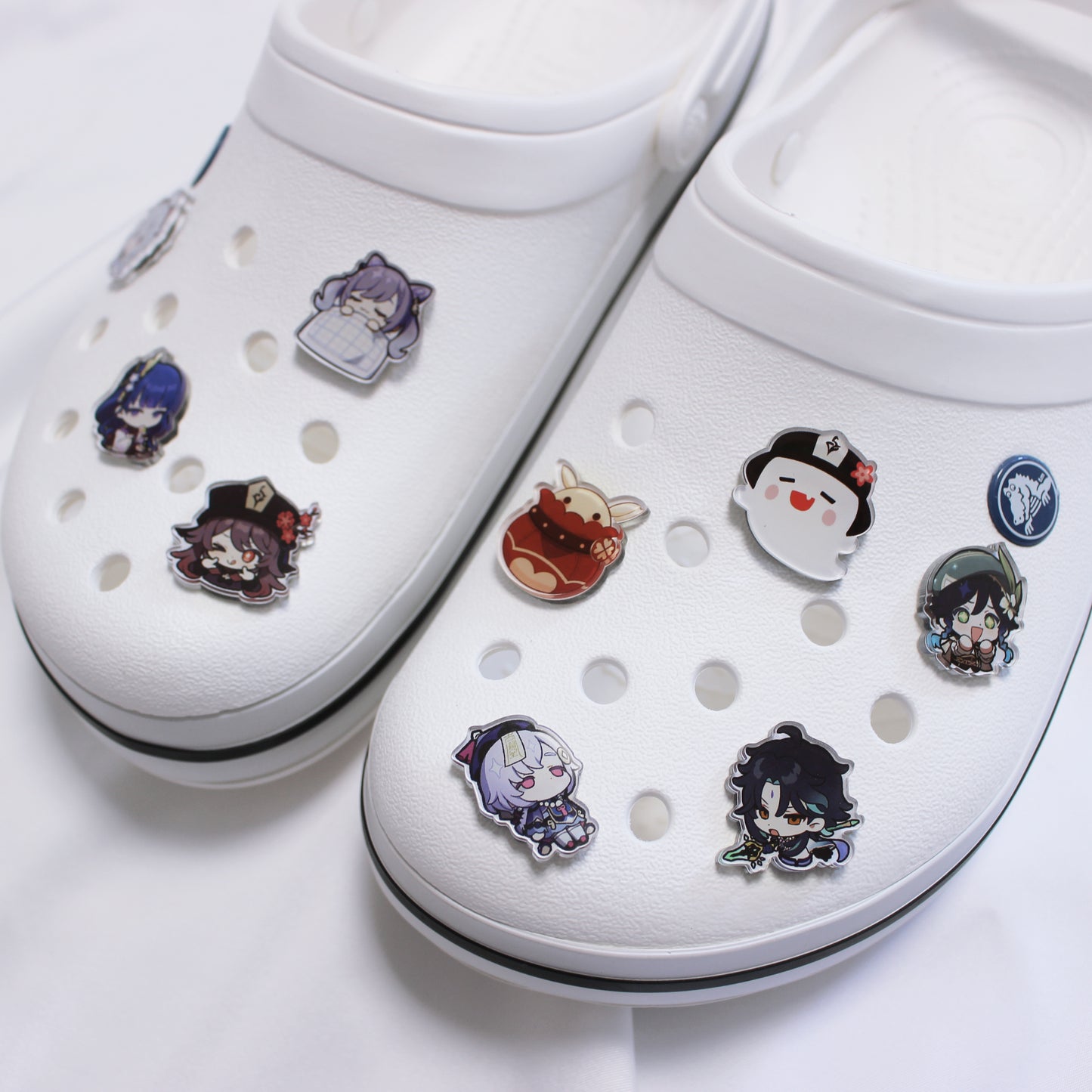 Genshin Acrylic Crocs Charms Jibbitz