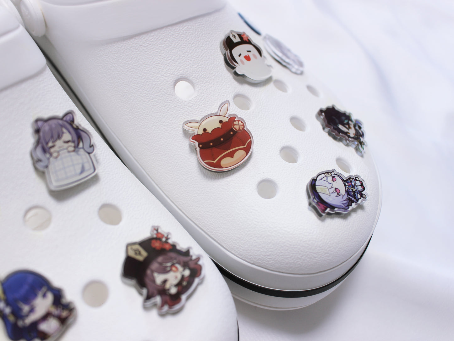 Genshin Acrylic Crocs Charms Jibbitz